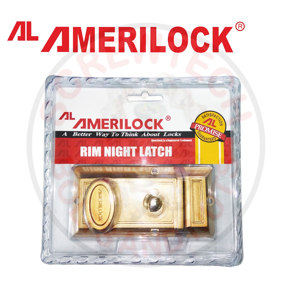 Amerilock Rim Night Latch Lock 564 Shopee Philippines