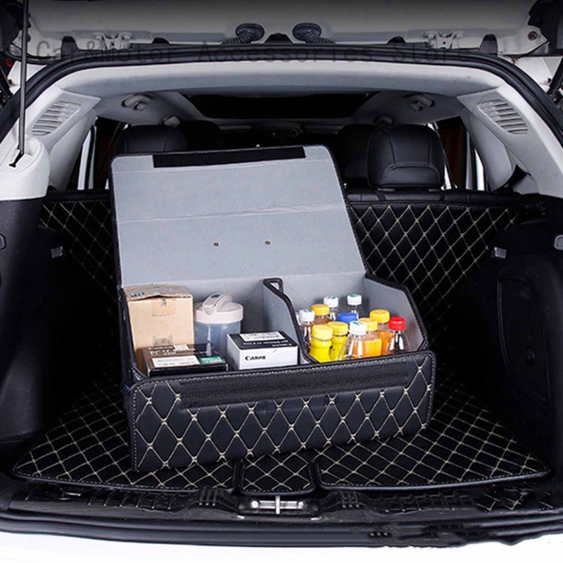 Car&Motor Accessories Store Fashion Car Trunk Organizer Box Large
