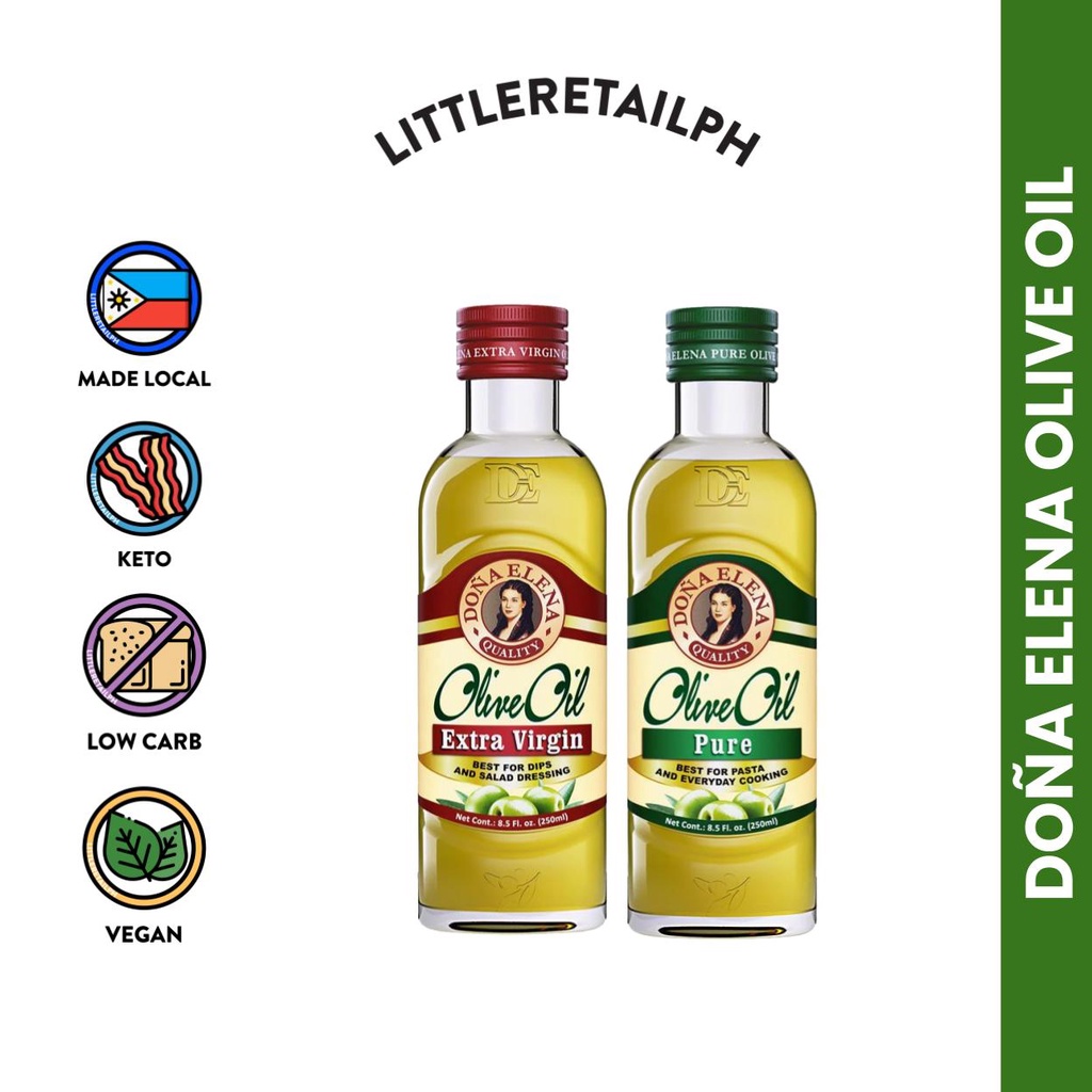 Dona Elena Pure and Extra Virgin Olive Oil Doña Elena Keto and Low Carb