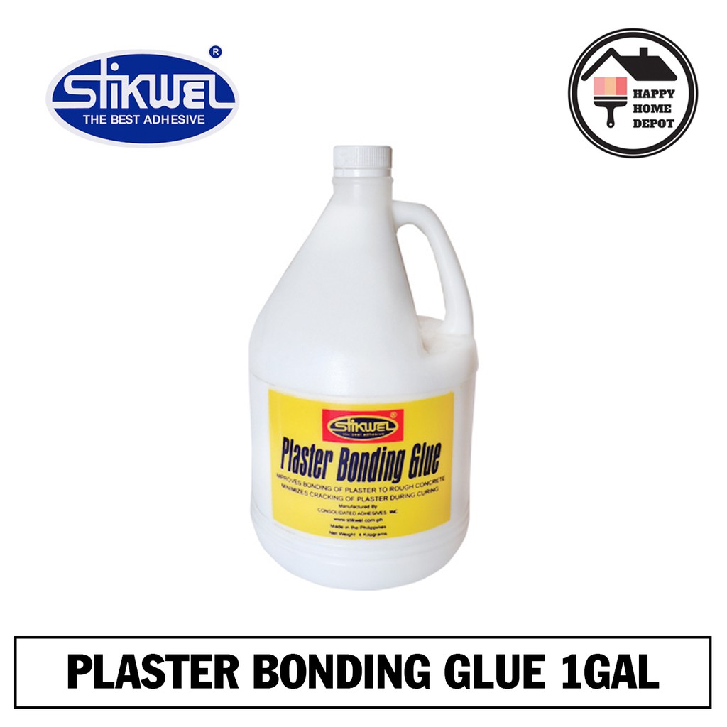 STIKWEL PLASTER BOND GLUE 1GAL Shopee Philippines