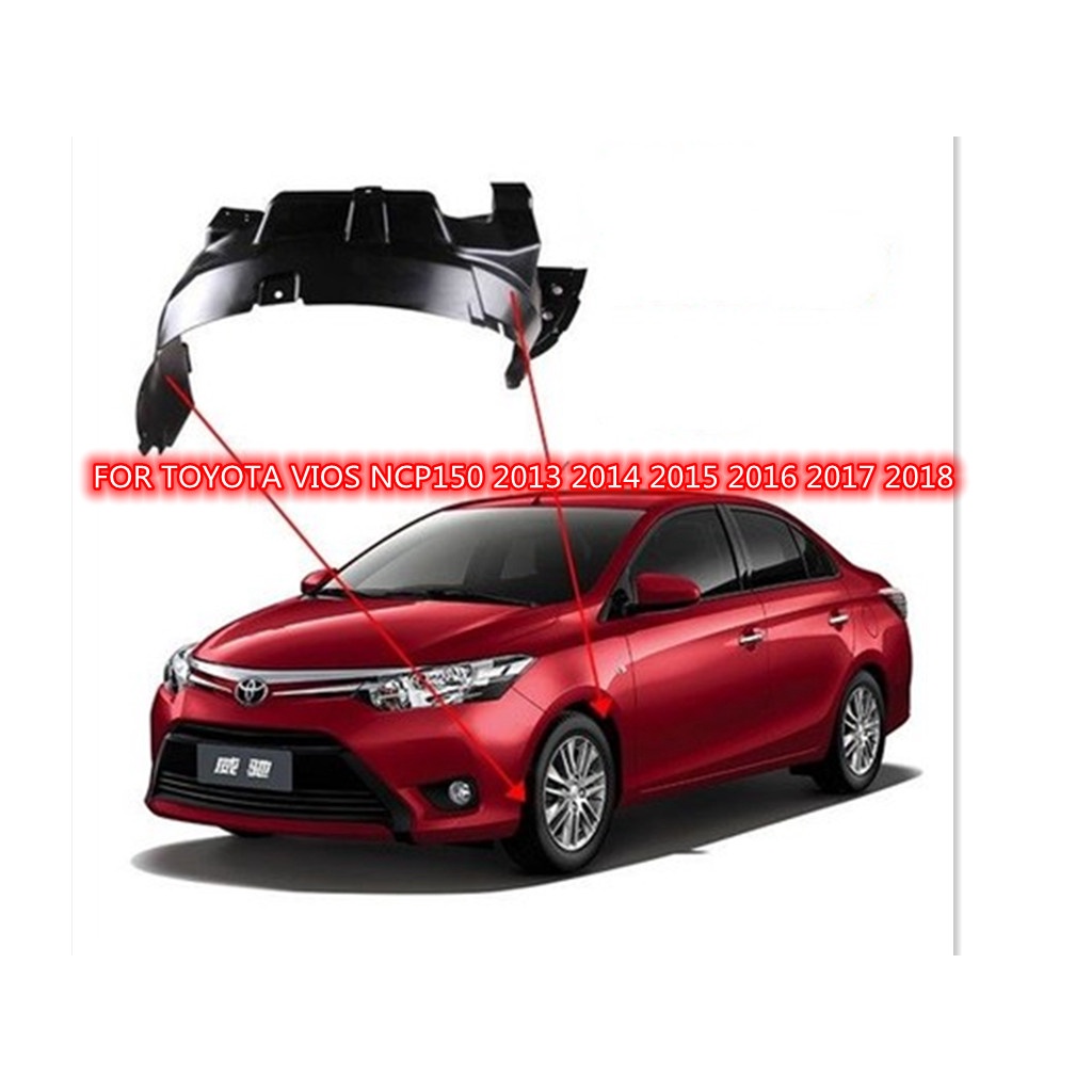 fender liner FOR TOYOTA VIOS NCP150 2013 2014 2015 2016 2017 2018 Front