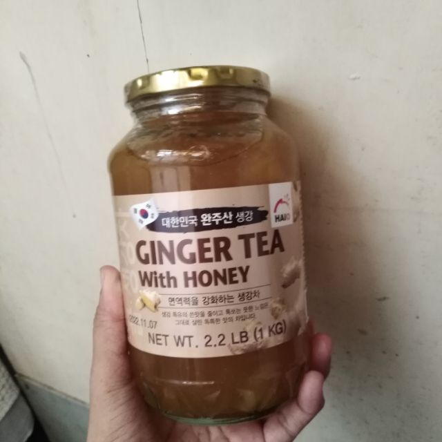 Haio Ginger Tea With Honey With Korean Herbal Tea Ginger Delight