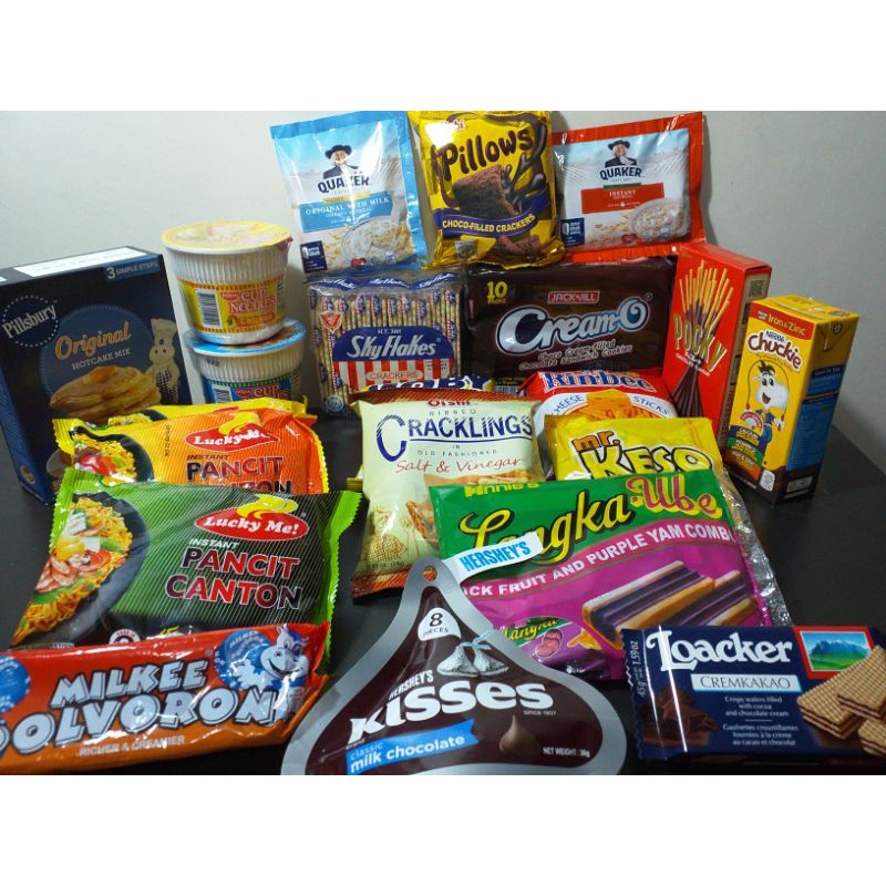 Grocery Package/Grocery Set (Snacks & Sweet Items) Shopee Philippines