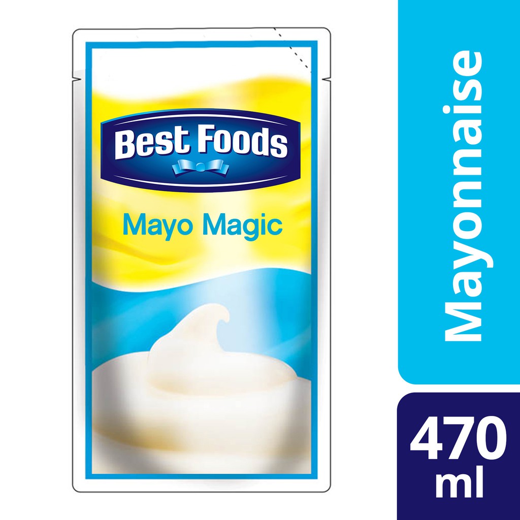 Best Foods Real Mayonnaise Mayo Magic 470ML Pouch Shopee Philippines