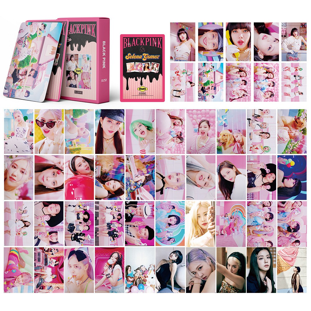 54PCS/Set KPOP New LOMO Cards BLACKPINK BTS7 Dynimate NCT EXO Small