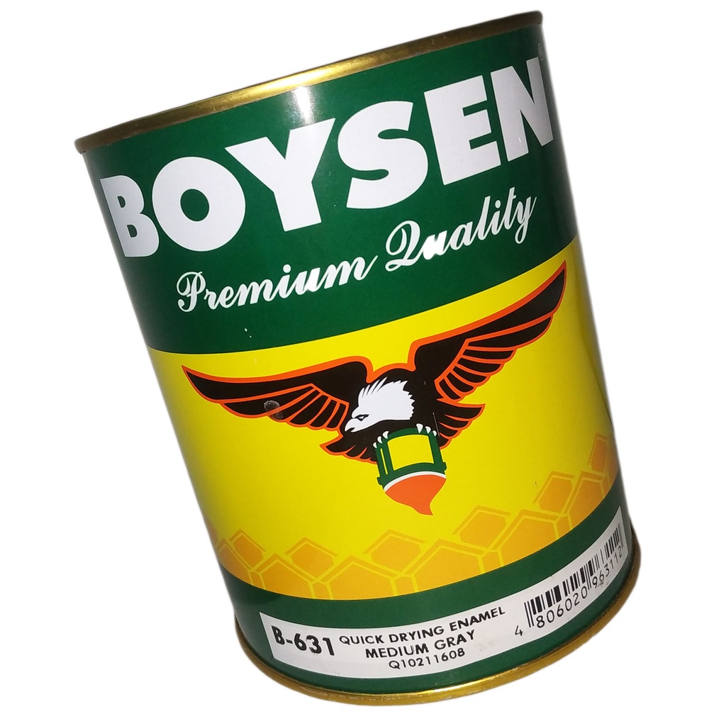 BOYSEN QDE MEDIUM GRAY B631 GREY ( 1 LITER 1 LITER 1 LITER