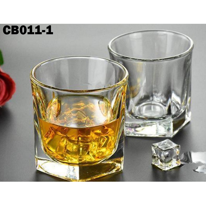 Delisoga Deli Glassware Glass Transparent Drinking Set 6pcs 6cm CB0111