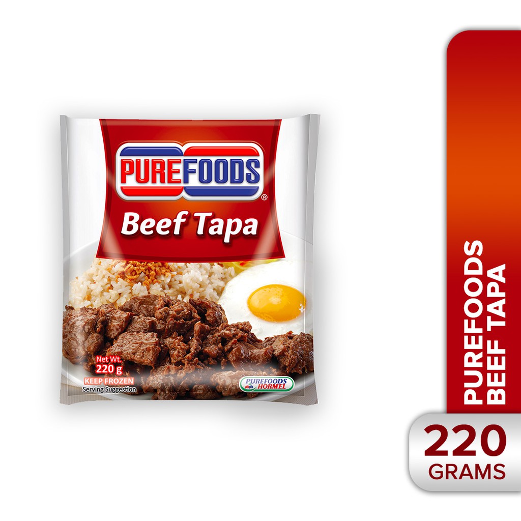 Purefoods Beef Tapa 220g Shopee Philippines