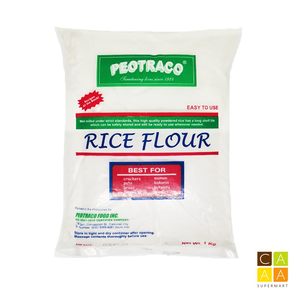 PEOTRACO RICE FLOUR 1KG Shopee Philippines