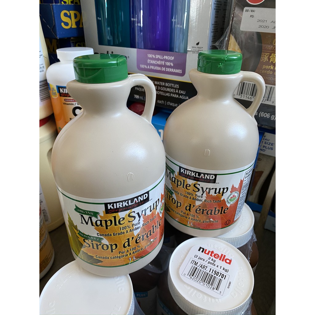Kirkland 100 Pure Maple Syrup 1L Imported from Canada Shopee