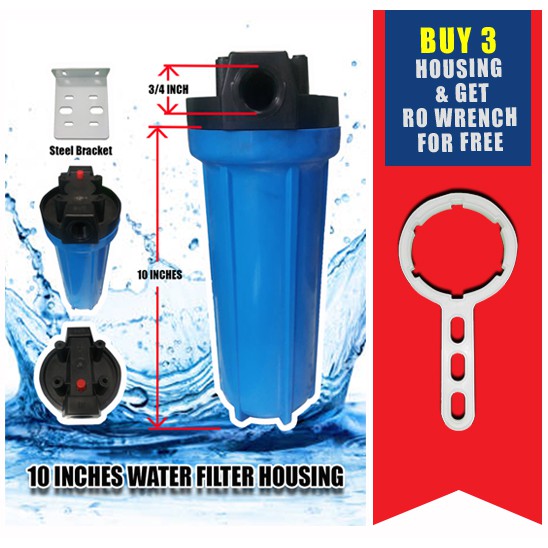 Water Filter Housing ( 10 X 2.5 Inches ) Shopee Philippines