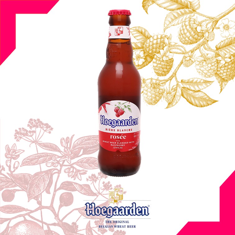 Hoegaarden Rosee Beer 248ml Shopee Philippines