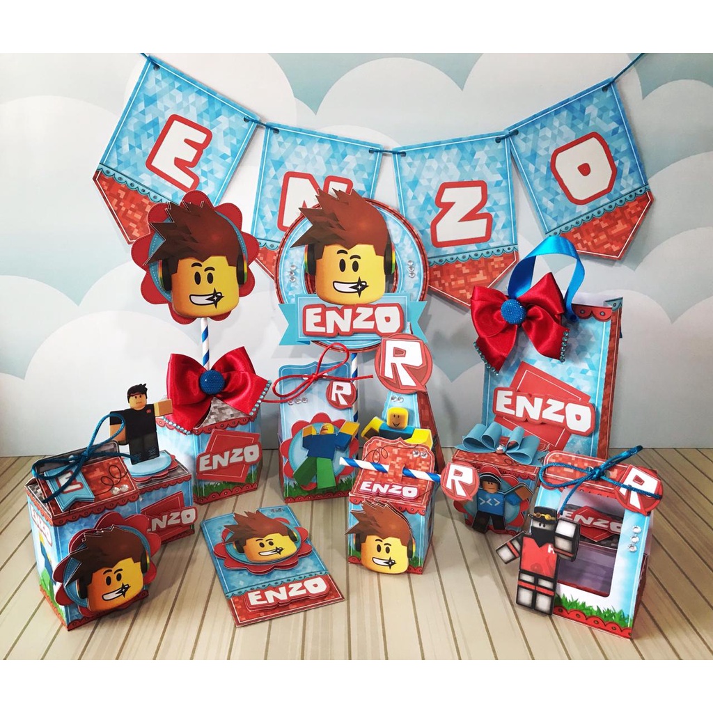 ROBLOX 3D LOOT BOX / GIFT BOX / CANDY BOX / SOUVENIR BOX / CHIP BAG