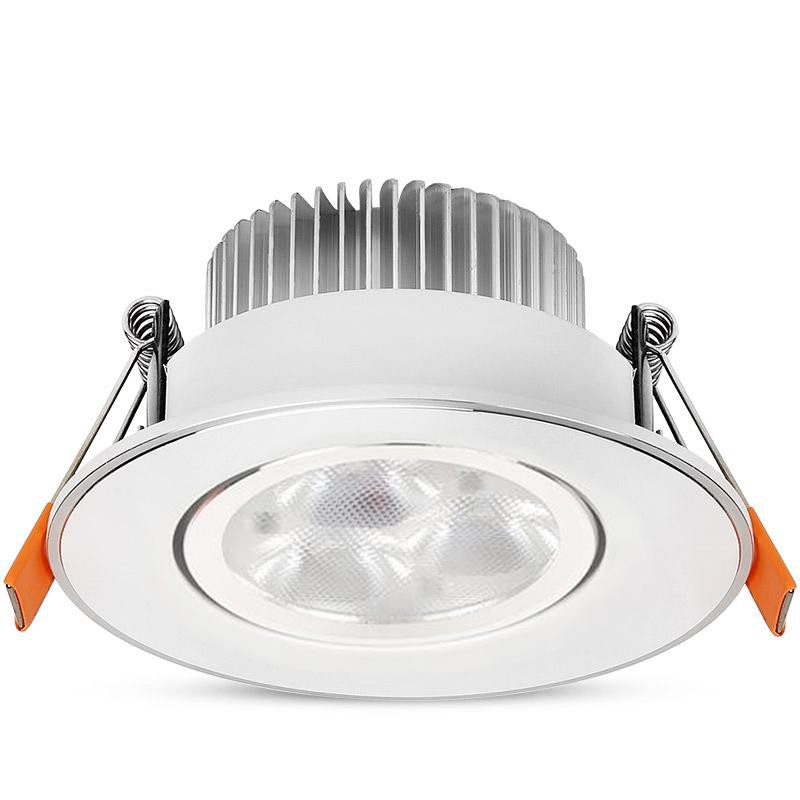 Led Recessed Spotlight 7w Led Downlight Detachable Open Hole 65mm