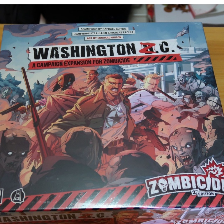 Zombicide 2nd Ed. Washington ZC Campaign Expansion Board Game (Need