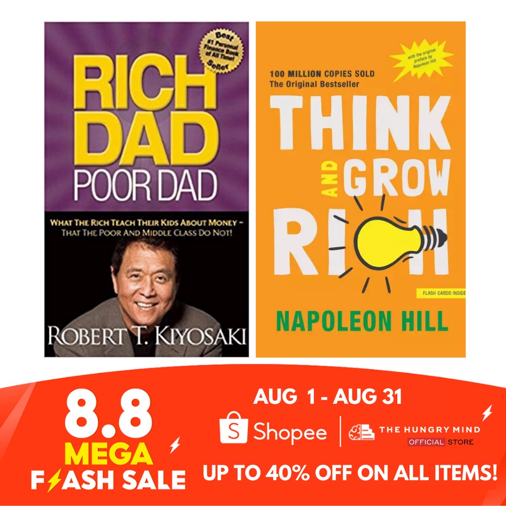 [BUNDLE] Think &amp; Grow Rich &amp; Rich Dad Poor Dad (Original