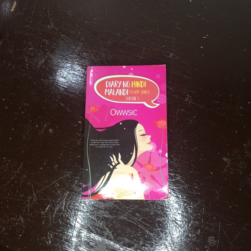 Diary ng Hindi Malandi (Slight Lang) Part 1 Wattpad Book Sale