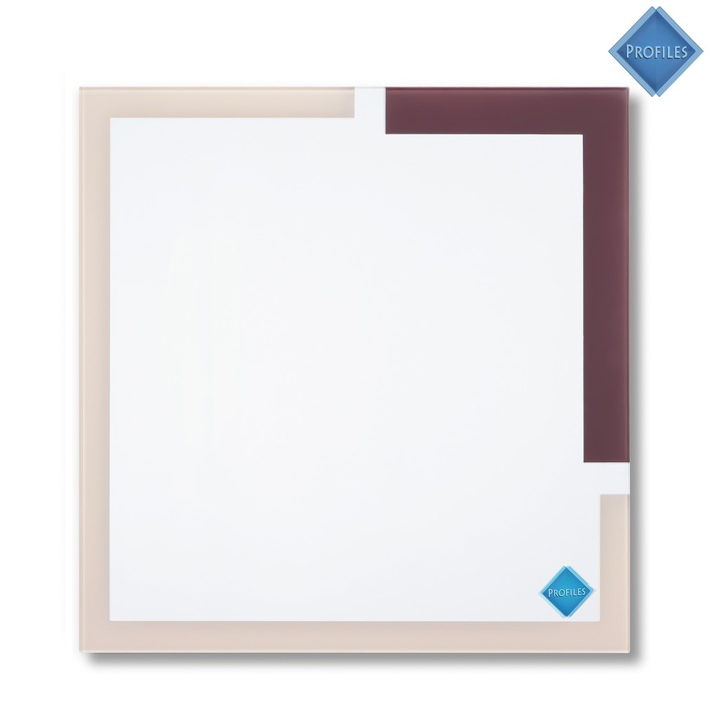 Profiles Mirror Flair Vanity Mirror VM 28FS Graphicote Painted Design