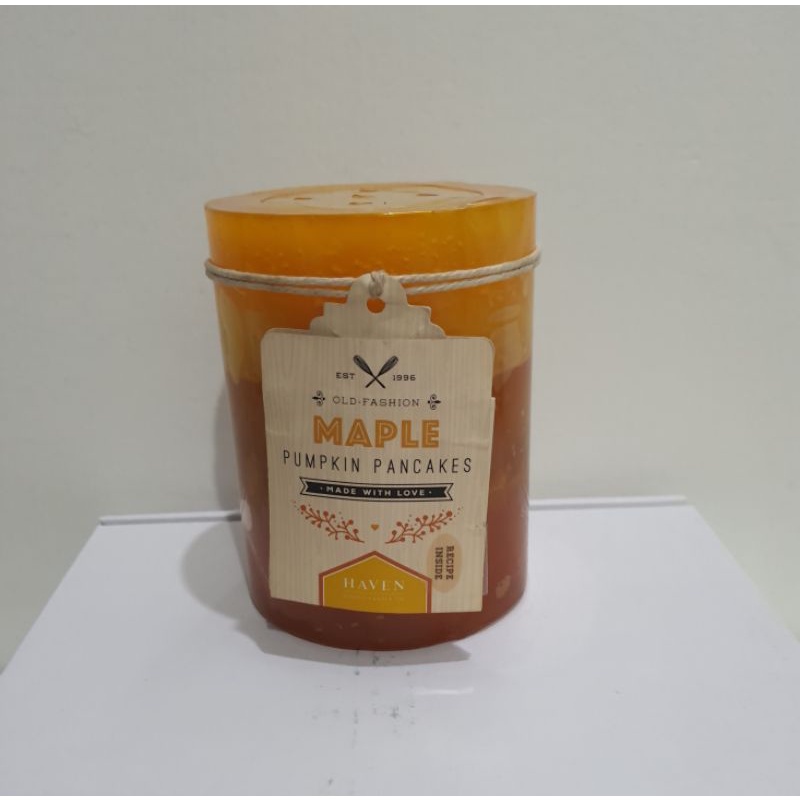 Haven Scented Candles ( Pumpkin Pancakes ) Shopee Philippines