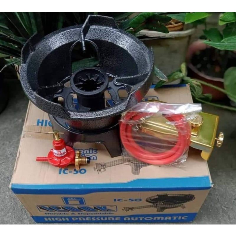 IC50 ICOOK AUTOMATIC HIGH PRESSURE GAS STOVE With free Hose and