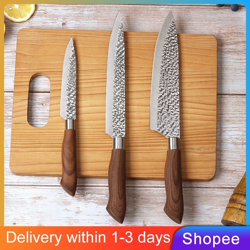 korean style High Quality Stainless Steel Multifunction Kitchen Knife