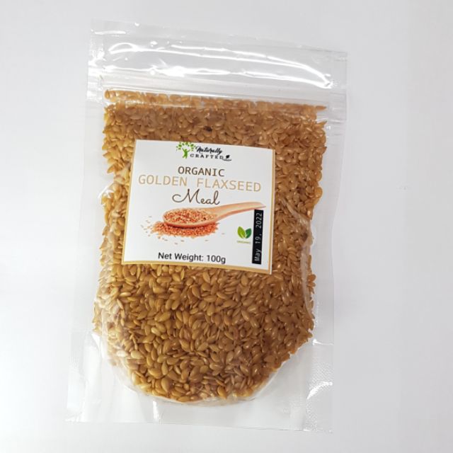 Organic Flaxseed flax seed meal 100 grams Shopee Philippines