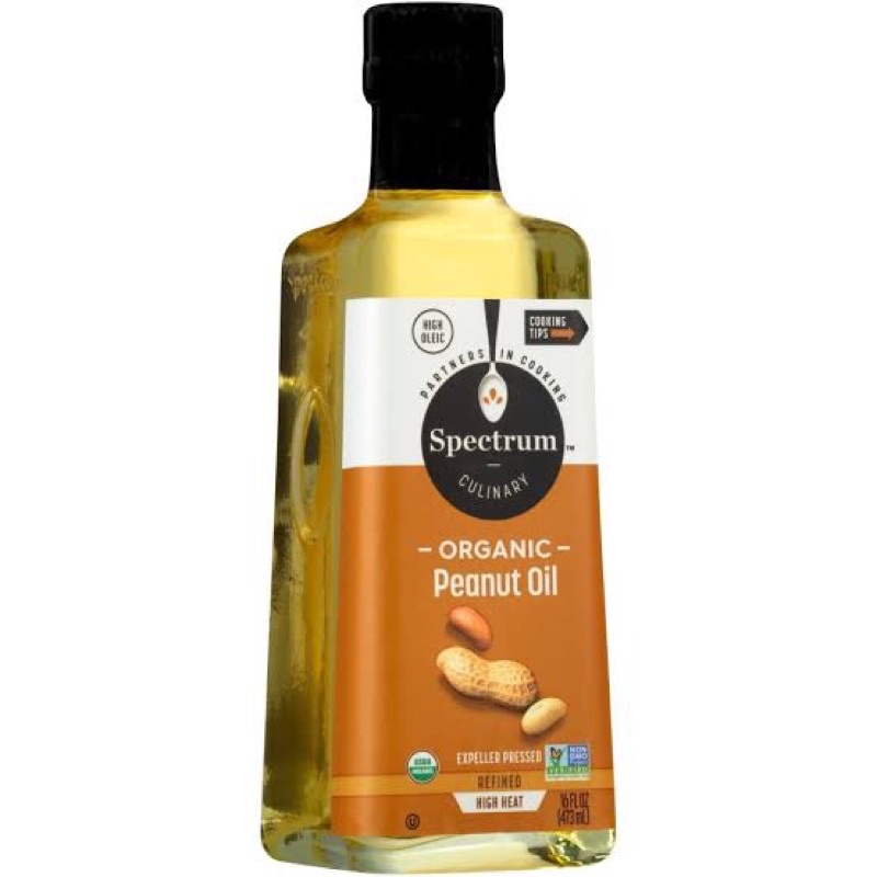 Spectrum Organic Peanut Oil 473ml Shopee Philippines