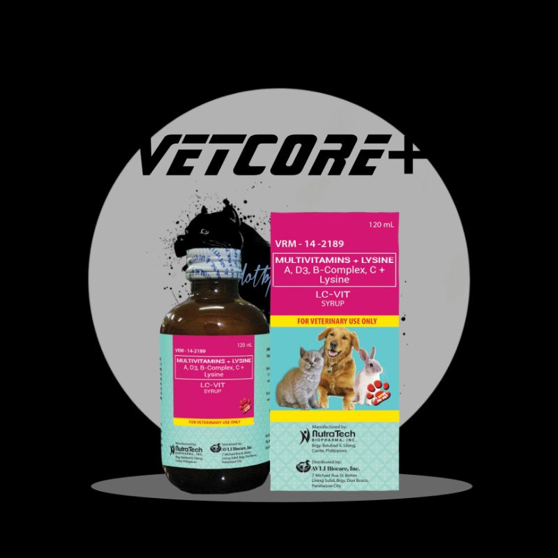 LCVIT MULTIVITAMINS SYRUP FOR PETS (120ml) Shopee Philippines