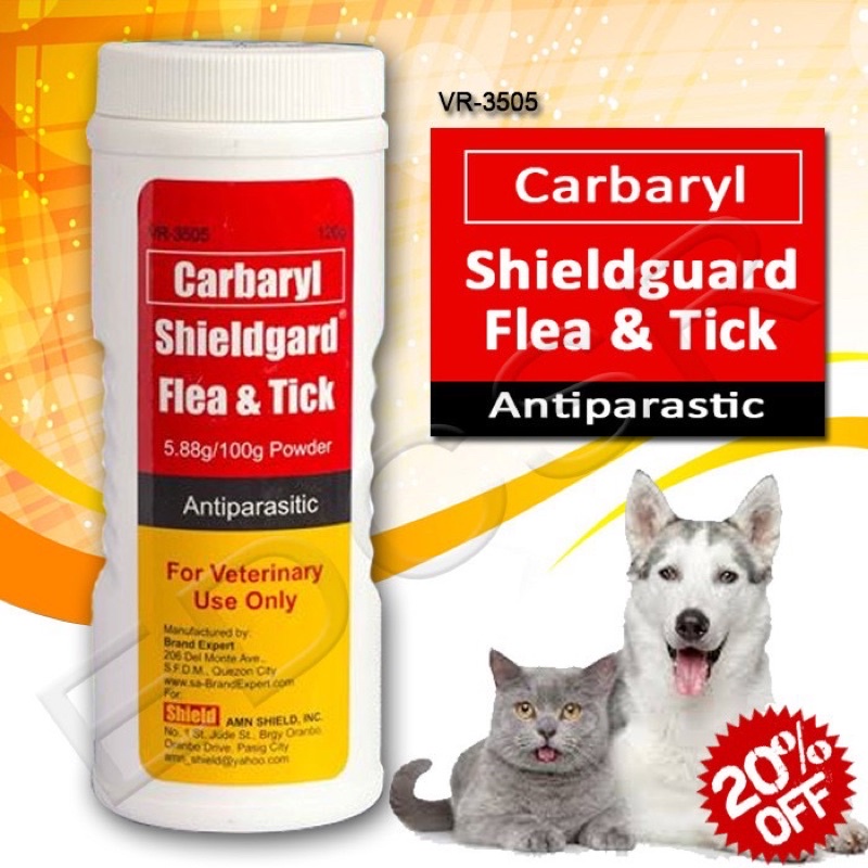 Shieldgard Flea & Tick Dog Powder 120grams Shopee Philippines