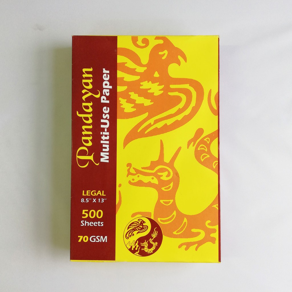 Pandayan MultiUse Paper 70Gsm (500 Sheets) Shopee Philippines