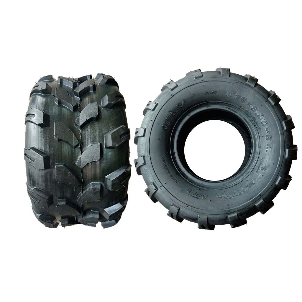 Qing Da / Junkai 18x9.50R8 OFF ROAD ATV Tires Set of 2 ( 2Pcs Tires