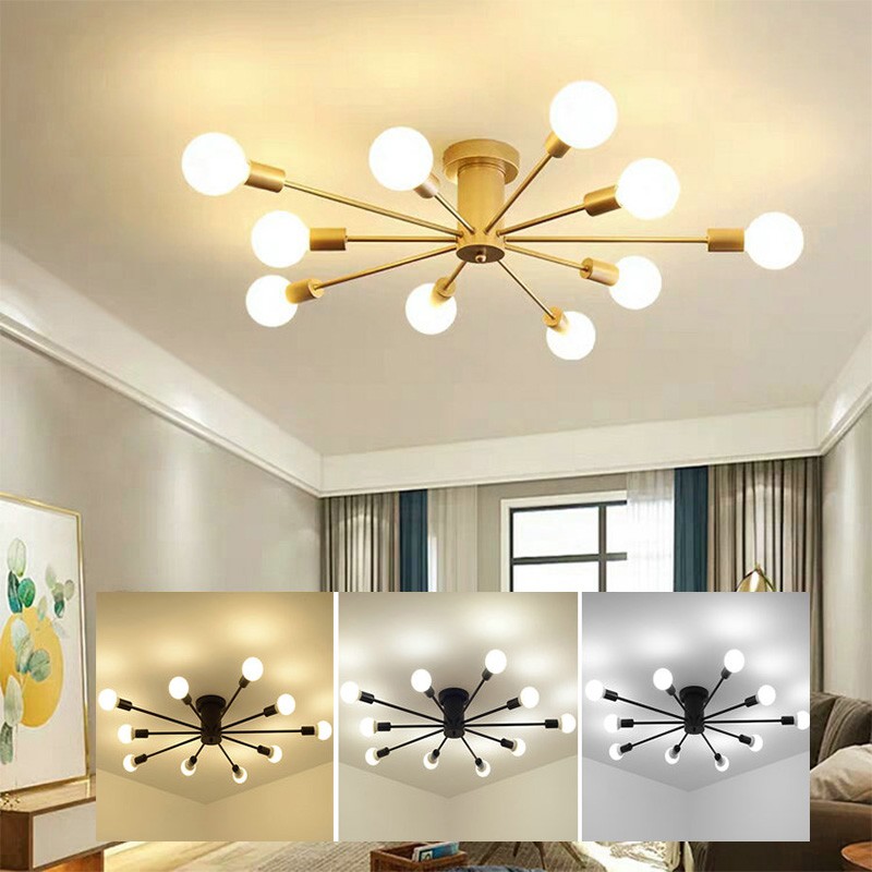 Vintage Ceiling Lamp For Dining Room Lights Loft Kitchen