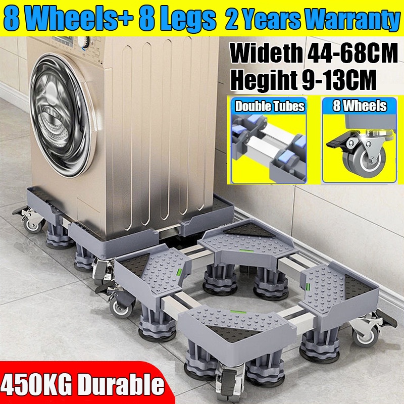 Ref Stand Washing Movable Ref Trolley Washing Machine Stand With Wheels