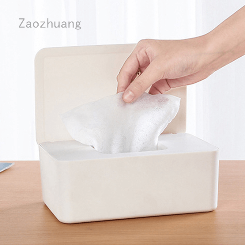 Zaozhuang Home Office Wet Wipes Dispenser Holder Tissue Storage Box