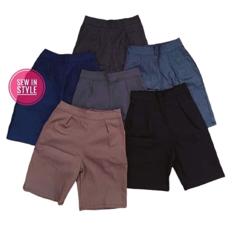Highwaist TOKONG SHORT with side pocket Shopee Philippines
