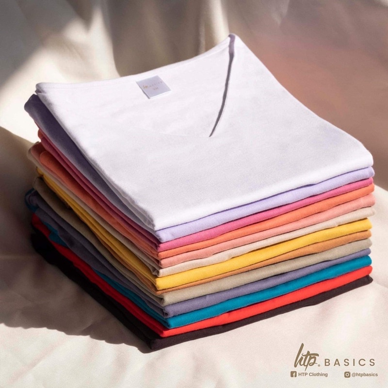 HTP New VNeck Double Front Tees Shopee Philippines