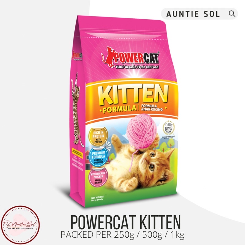 Powercat Kitten Cat Food freshly packed Shopee Philippines