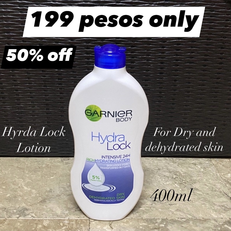 Garnier Body Hydra Lock Lotion 400mL Shopee Philippines