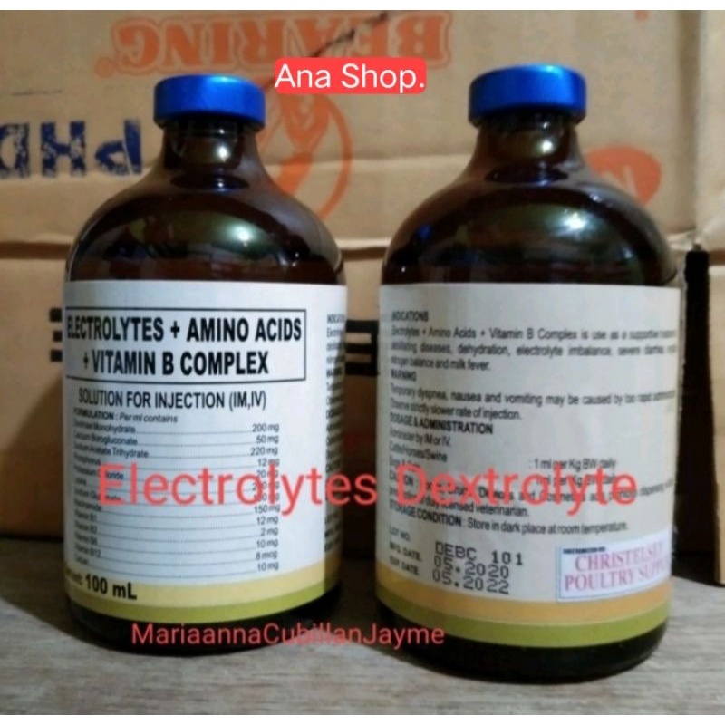 Electrolytes+Amino Acids+Vitamin B Complex Shopee Philippines