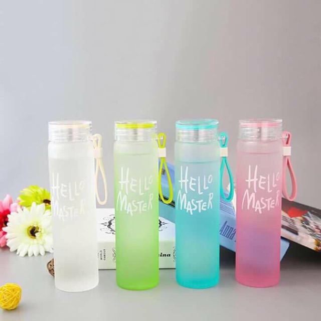 Hello Master Bottle Water Drinking Glass Water bottles Shopee Philippines