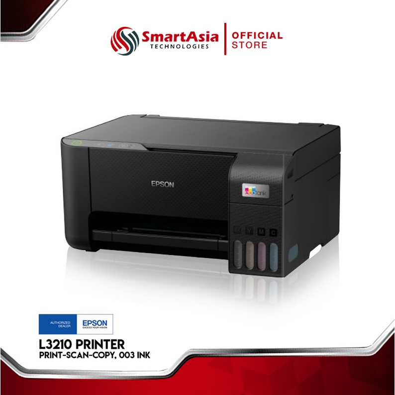 Epson L3210 Printer (PrintScanCopy, Ink Tank System, 003 Ink Bottle