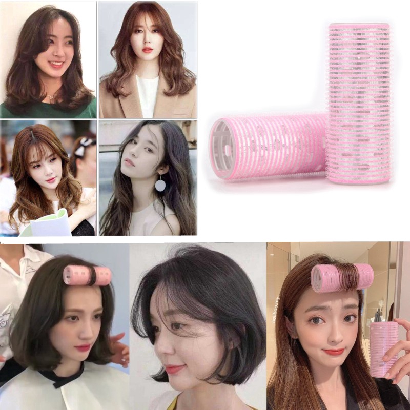 【2PCS】Korean Air Bangs Hair Curler Tool Fashion Hair Styling Roller