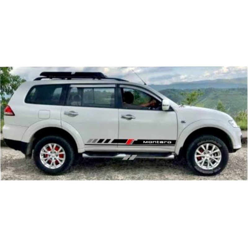 mitsubishi montero sports car sticker decals Shopee Philippines