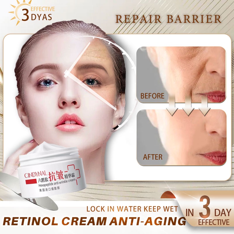 70g Retinol Face Cream Anti Aging Antiwrinkle Eye Cream Moisturizing