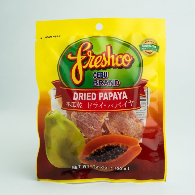 Freshco Dried Papaya (100 grams/pack) Shopee Philippines