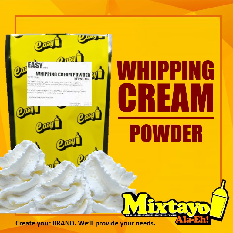 Whipping Cream (Easy Brand Topping for Frappe, Cakes, etc) Shopee