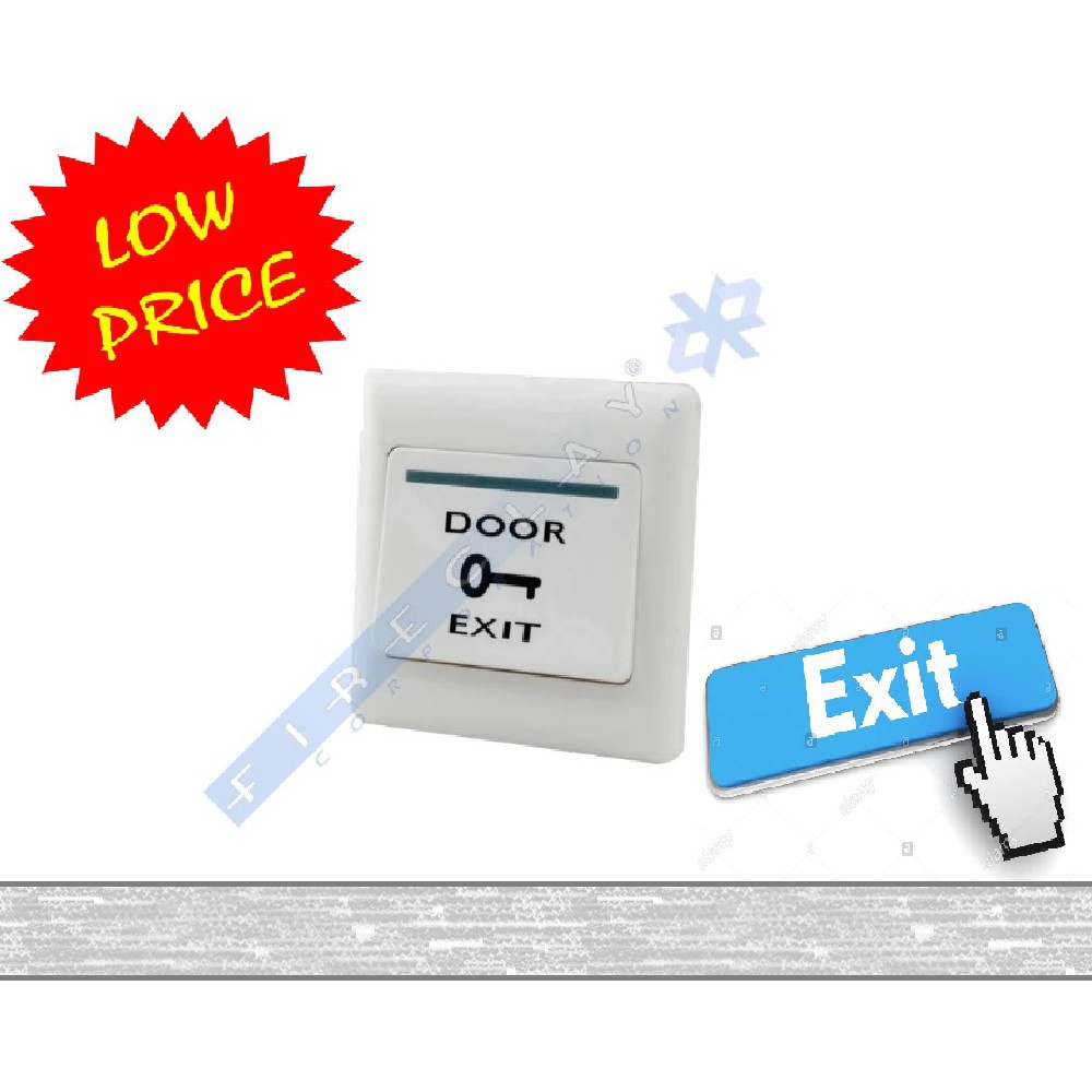 Exit Button Plastic Access Control Shopee Philippines