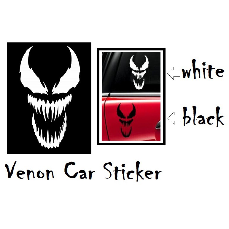 Venom Vinyl Decal Sticker laptop helmet Car Truck Window Home Shopee