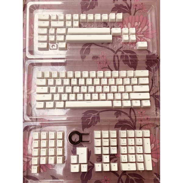 KEYCAPS PBT DOUDBLESHOT PUDDING 143 KEYS VERSION 2 (2u Shift,1.75u