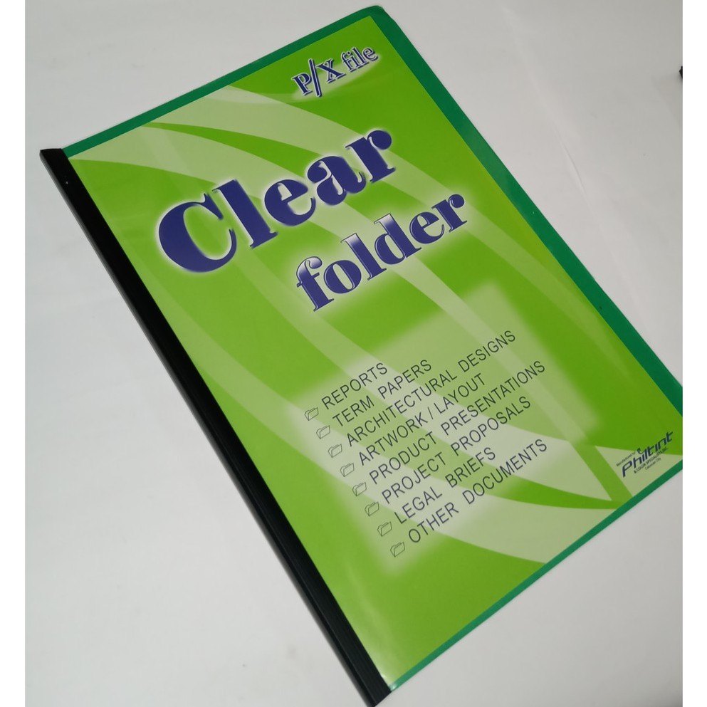 Clear Sliding Folder (Sold per piece) Shopee Philippines